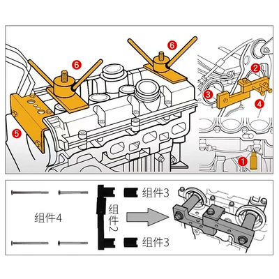 Timing Tool Camshaft Crankshaft – Mühərrik alətləri