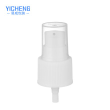 供应18口径20牙24/410PP粉泵乳液按压泵头化妆品包材分装半罩设计