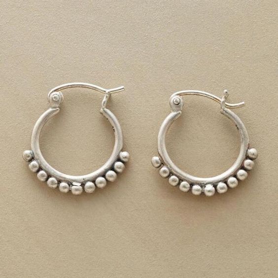 15g Weight Earrings Classification 1 Pair Quantity 1 Pair Casual Simple Style Round Alloy Women'S Earrings