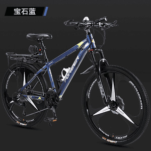 Bicicleta de montaña de aleación de aluminio de la marca Shanghai Forever Bicicleta de velocidad variable de 26 pulgadas y 24 pulgadas Freno de disco Bicicleta para estudiantes