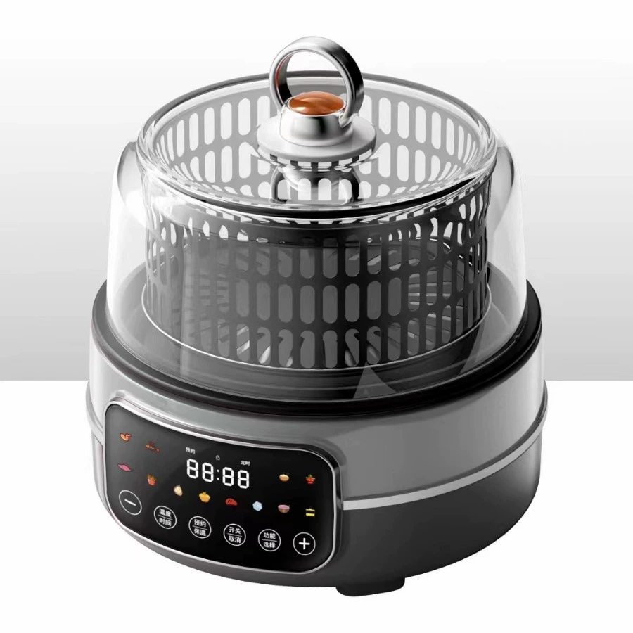 Multifunctional Integrated Pot Air Fried Pot, Rice Hot Pot Frying and Boiling All -in -one Machine Large -capacity Electric Hot Pot Rice Cooker