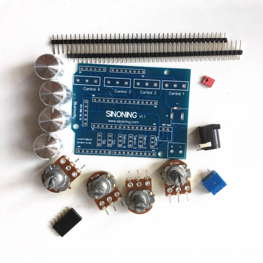 for  arduino uno r3 电位器扩展包机械臂扩展板 散件 SNA50