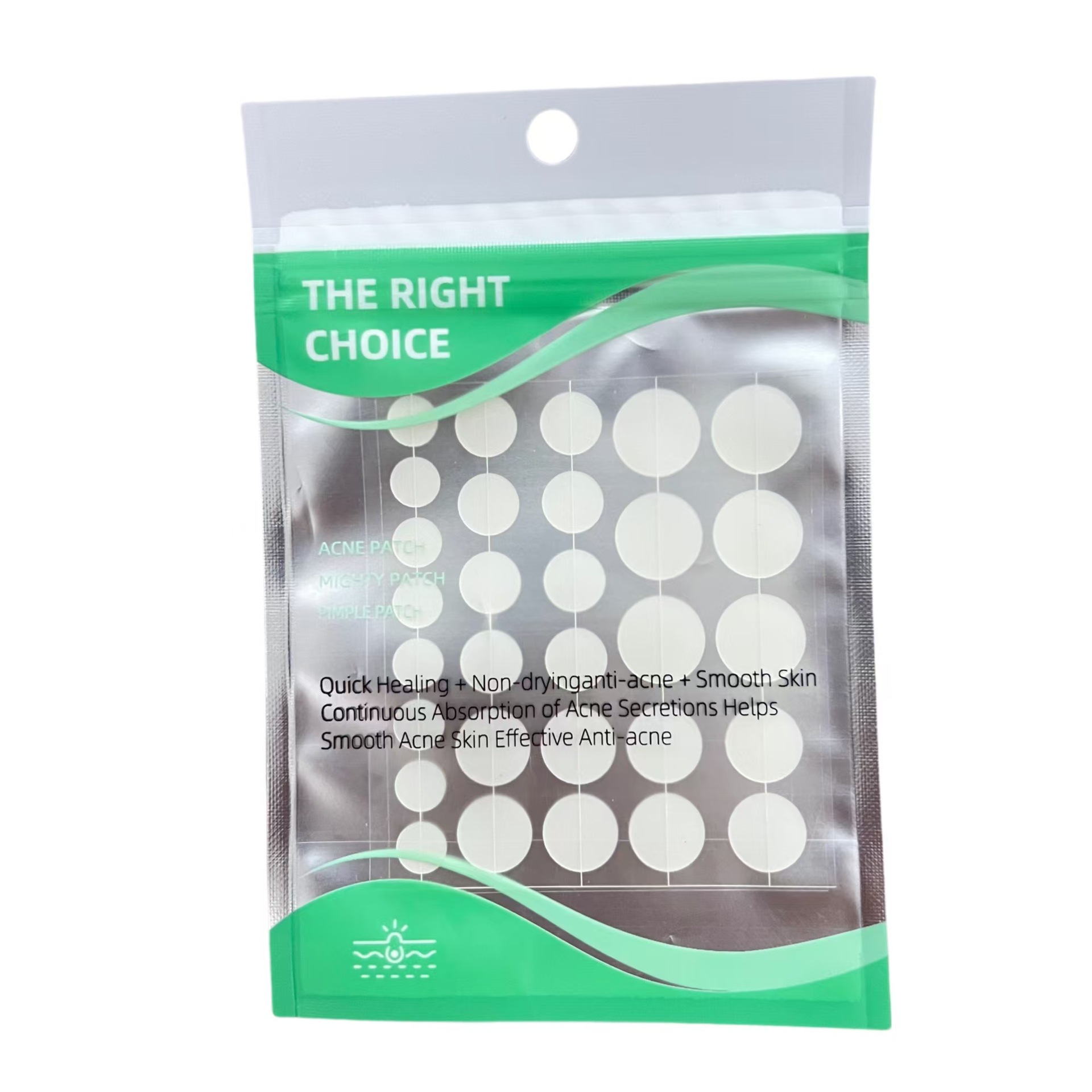 투명한 여드름 패치 30개