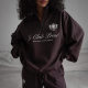 Foreign trade new casual Joker half zipper printed sweater 2025 spring fashion lazy pullover top wholesale