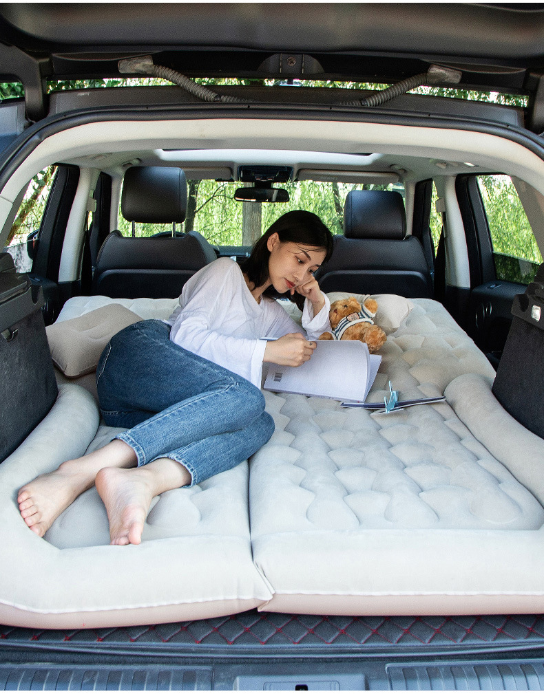 Off-road vehicle SUV trunk travel bed, car mattress, rear seat sleeping pad, van inflatable bed, air mattress