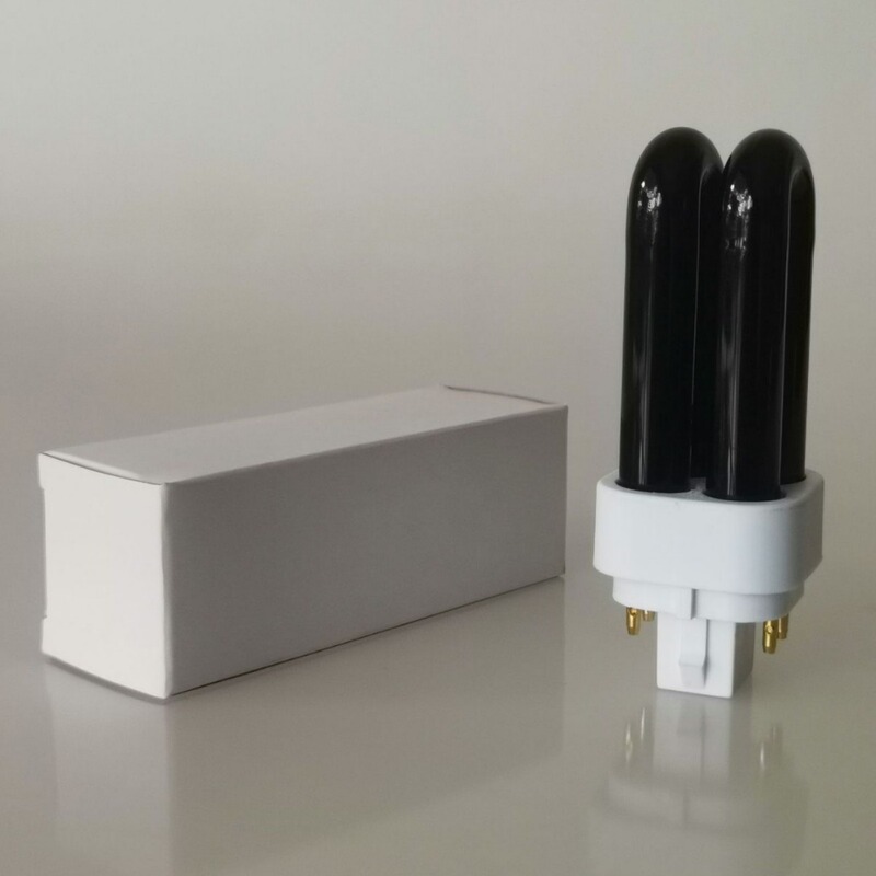 New Product Launched Led Mosquito Killer 2U Insect Trap Lamp Black Light Ultraviolet Tube Lamp Uv 7W Square Four Needles