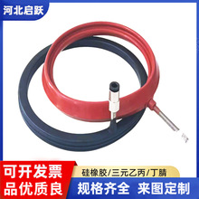 充气密封圈阀门充气膨胀密封件圆顶阀密封垫耐高温硅胶气囊圈厂家