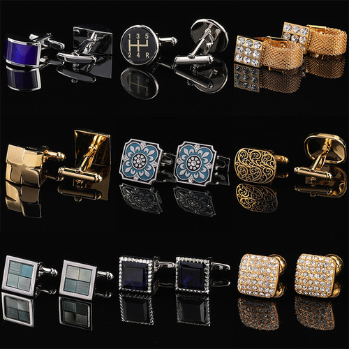 (Gift box) Men's suit French cufflinks cufflinks CUFFLINKS cuff studs shirt buttons cuff buttons for women