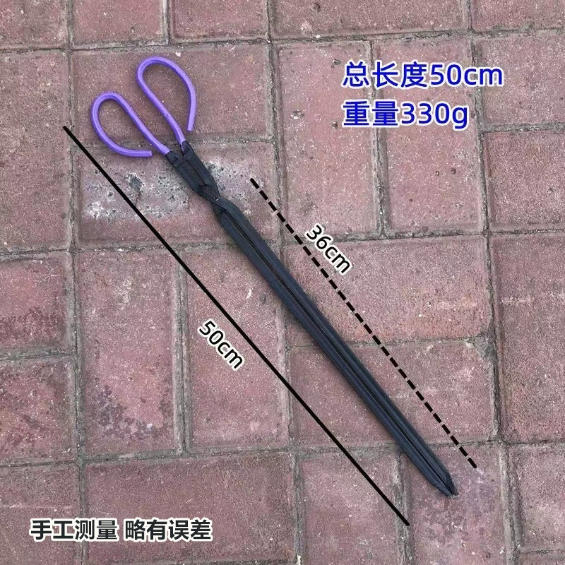Fire tongs Rural firewood clip One piece hair thickened coal balls pliers Fire garbage clip Sanitation clip