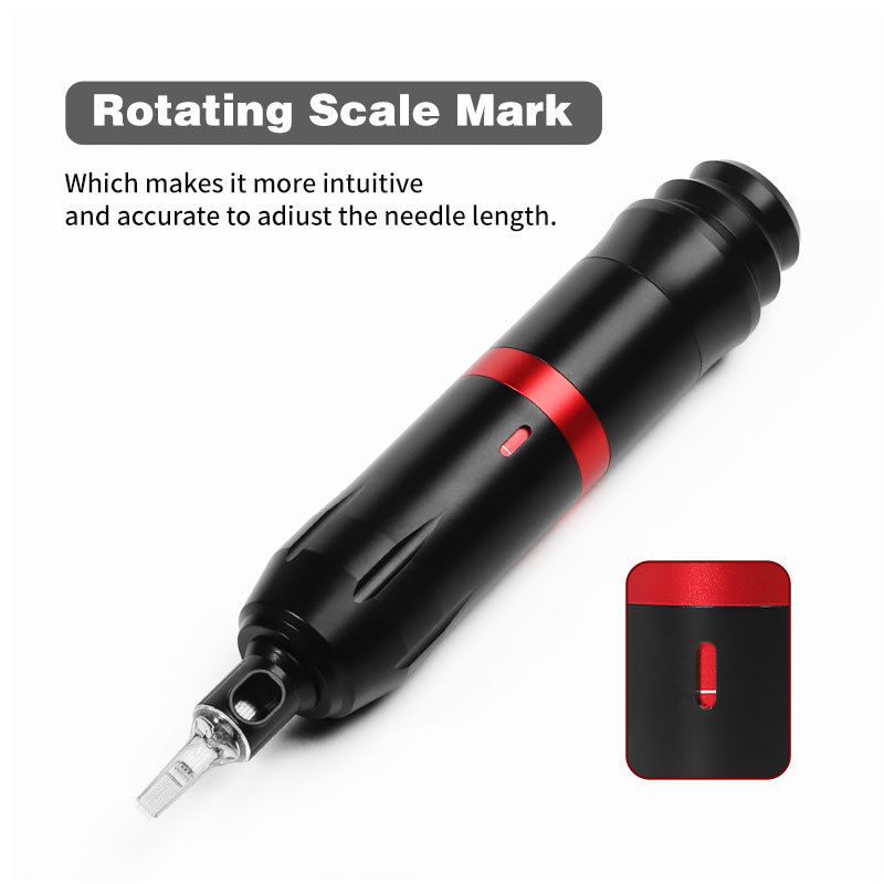 ROCKET tatuaje pluma V6 motor máquina de tatuaje línea de corte niebla todo en uno equipo de tatuaje entrega de una pieza