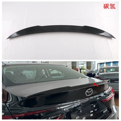 for Toyota 9 Generation Camry: Şüşə kənarı xromları/moldingləri - piano-black-tail-1m