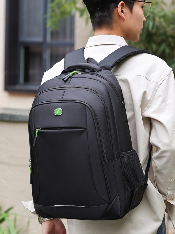 Sin franqueo, nueva mochila de hombro de moda para hombres, nueva mochila de ocio simple, fábrica directa de mochila doble transfronteriza.