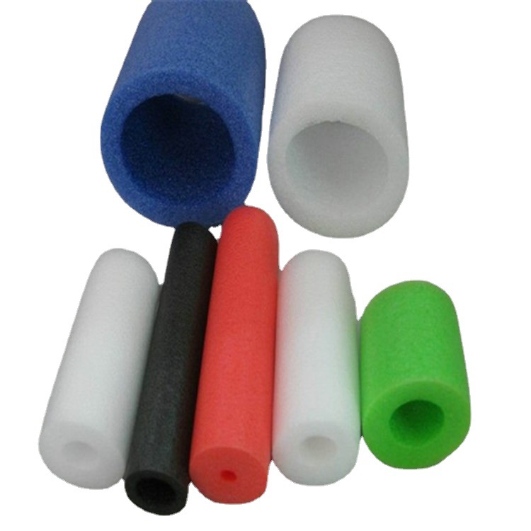 珍珠棉泡沫空心缓冲包装圆管 减震防潮边可切口海绵保护套批发