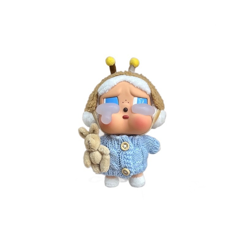 【仅售娃衣】crybaby娃衣眼泪工厂哭娃毛衣搪胶可爱衣服配饰|undefined