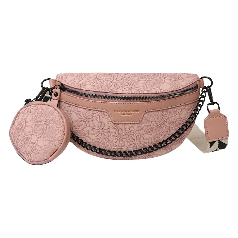 Bolsa de pecho de mujer súper popular 2023 Internet celebridad pequeña bolsa moda casual crossbody bolsa de cintura fácil de combinar bolsa de hombro bolsa de pecho de mujer