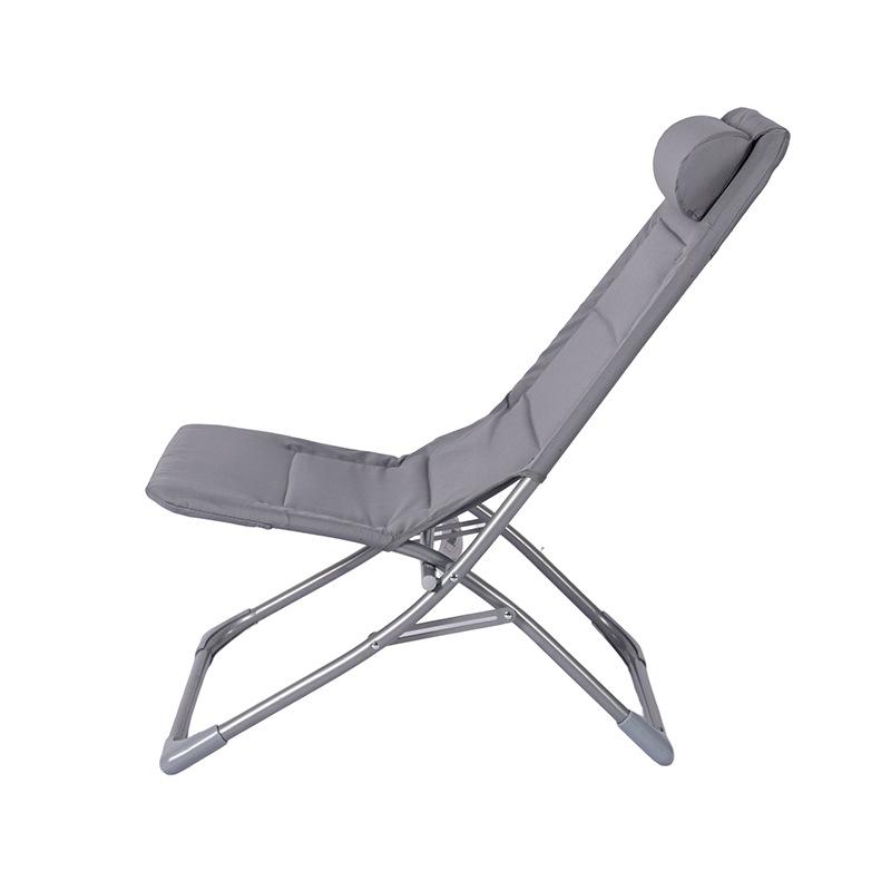 Oficina del hogar cojín de algodón engrosada almuerzo silla plegable ocio simple pequeño reclinable portátil respaldo Silla de playa al por mayor