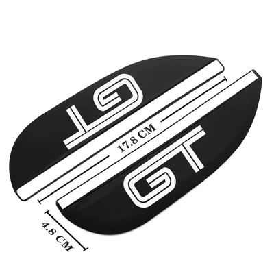 Rearview mirror rainproof sticker — logo explorer - ford-12-gt-2