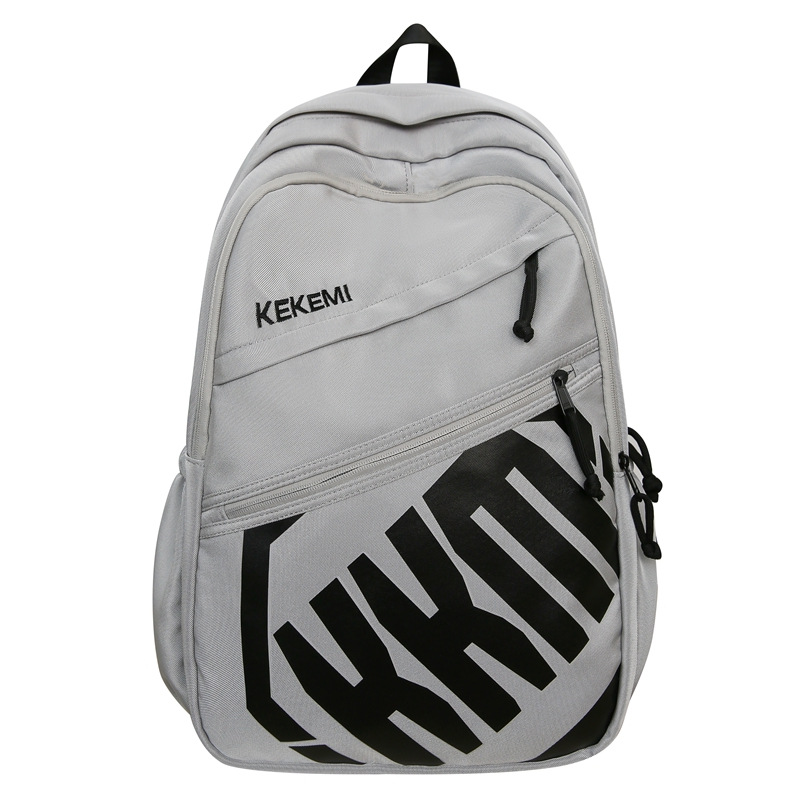 Mochila escolar 2025 nueva marca de moda para estudiantes universitarios Mochila de viaje por computadora de gran capacidad para estudiantes de secundaria y preparatoria