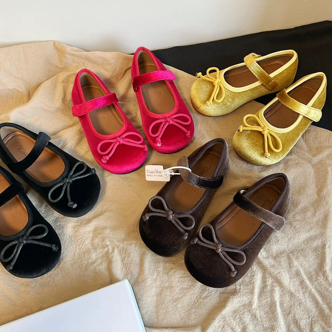 Корейская весна и осень новая девушка с бантом дикие одиночные туфли