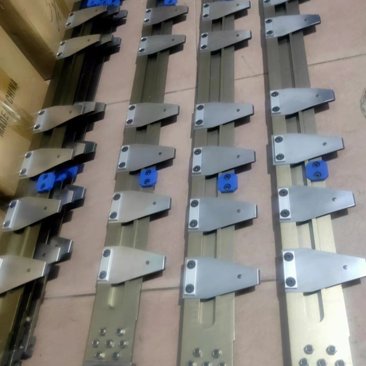 牙排 清废上顶针 下顶针 钢板  板框链