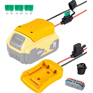 Suitable for Dewei dewalt power tool lithium battery with safety seat DIY electric toy car connector