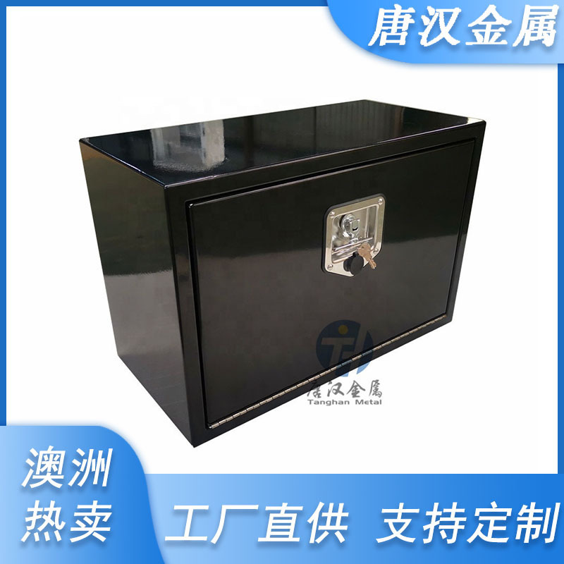 Wholesale heavy waterproof iron truck toolbox with stainless steel T-Lock