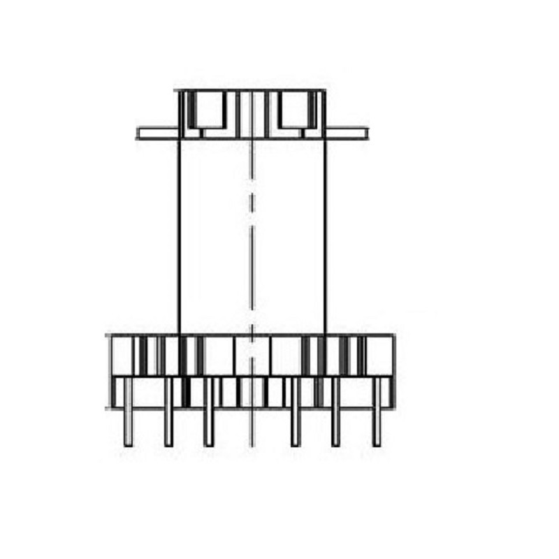 PQ2623单边加宽电木骨架PQ26双槽变压器骨架 骨架立式6-6针