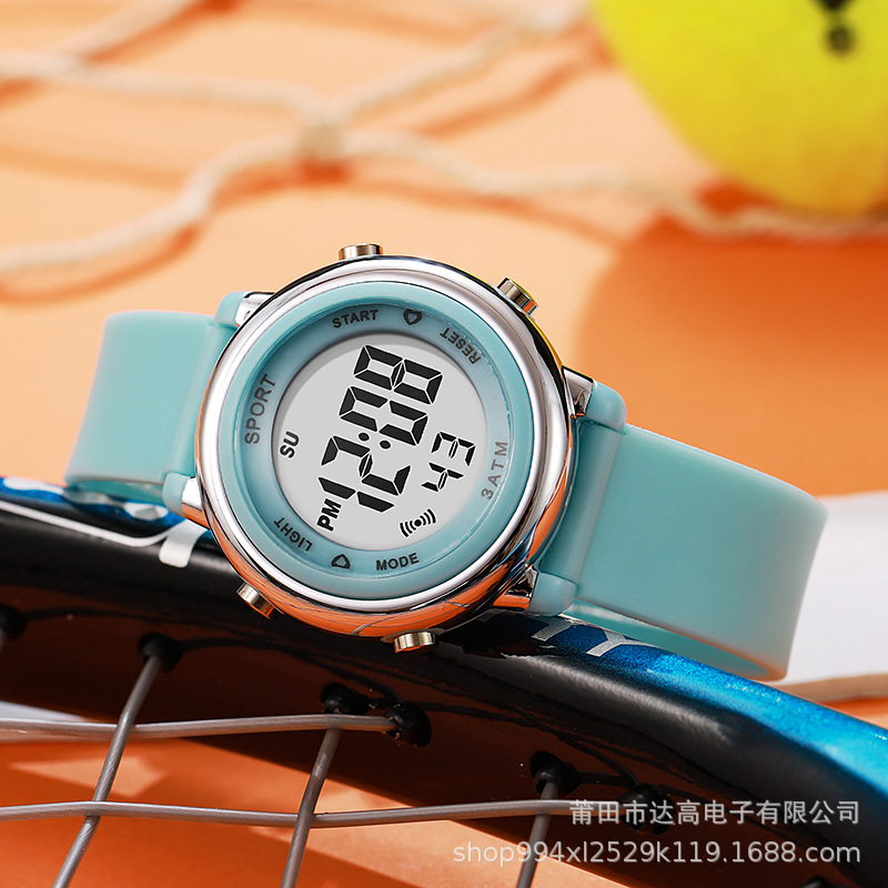 Women's Watch for High School Students, Simple Digital Display, Luminous Function, Day Calendar, Timing, Compact, Lightweight, Fashionable Watch Women's Watch for High School Students, Simple Digital Display, Luminous Function, Day Calendar, Timing, Compact, Lightweight, Fashionable Watch