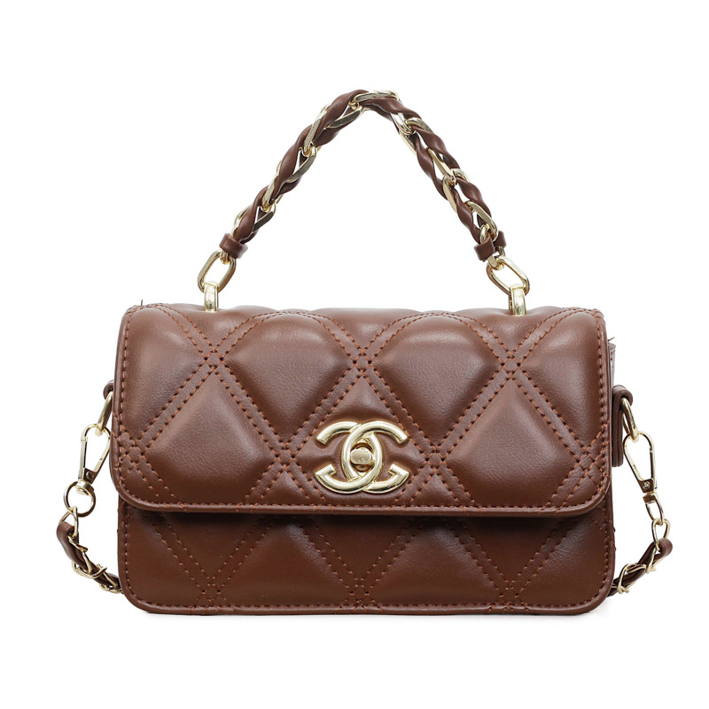 Xiaoxiaoxiang estilo de cadena de diamante bolso pequeño, bolso de lujo ligero, bolso de mano de alto nivel, bolso de hombro de estilo exterior, bolso de hombro