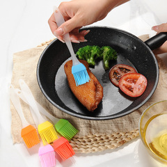 Separate Silicone Oil Brush for Outdoor BBQ, Small Size Seasoning Brush, High-Temperature Resistant Kitchen Baking Oil Brush, 5g