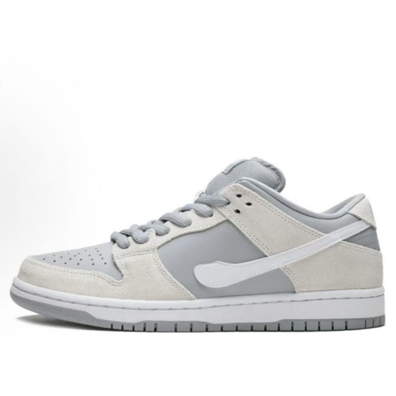 Pure original DUNK zapatos de skate de altura baja, parte superior de cuero suave multifuncional, amortiguación ligera, zapatos de baloncesto retro de moda