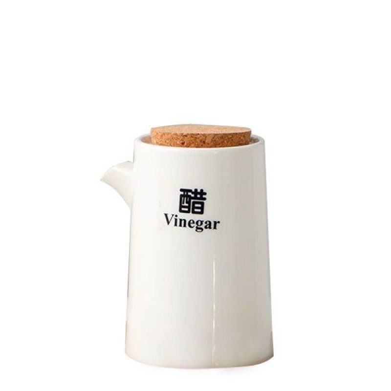 家用餐桌酱油瓶醋壶商用餐厅辣椒油盐罐陶瓷调味罐厨房调料盒套装|undefined