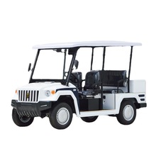 宜昌8座鑫威電動車YCT08XL座電瓶巡黑龍江省保安六座邏車