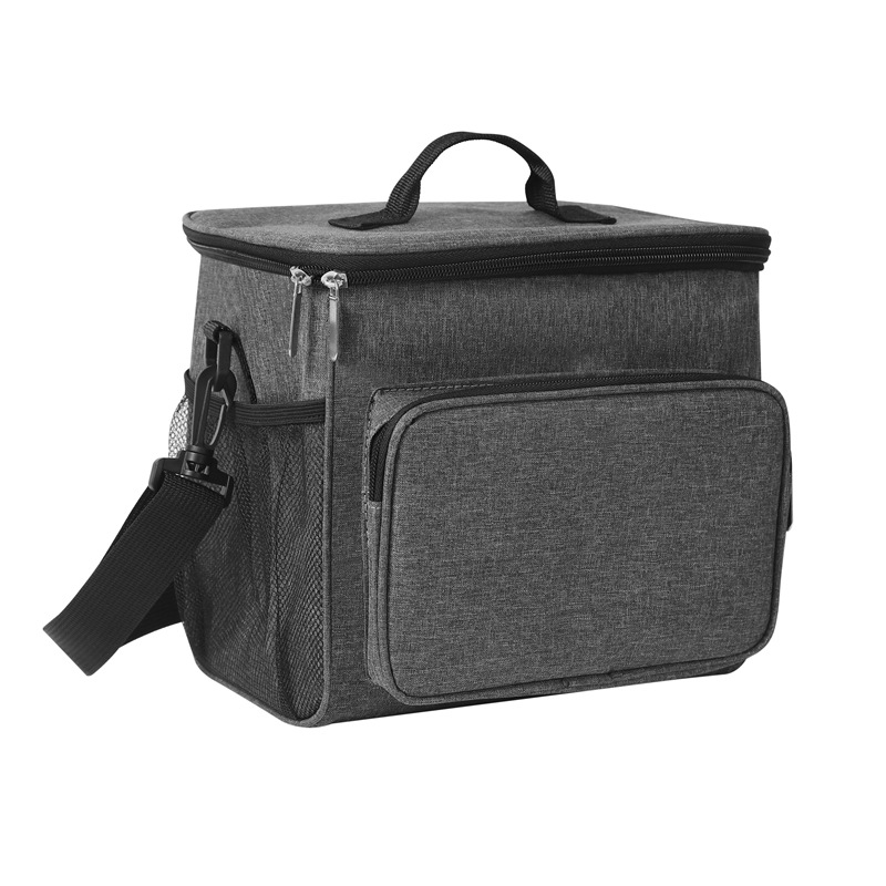 Fabricantes de bolsas de preservación de calor portátiles de tela Oxford bolsas de almuerzo portátiles de un solo hombro bolsas de almuerzo bolsas de picnic al aire libre bolsas de hielo
