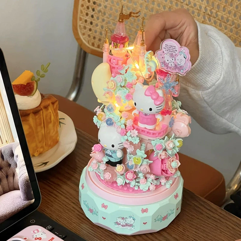Hello Kitty, hello kitty, sanrio, constructor, music box, toy, Birthday gift