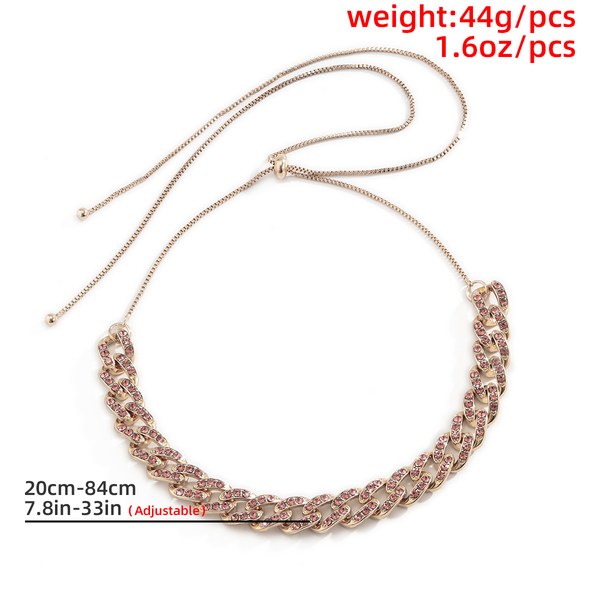Modisch Verstellbare Halskette Mit Mikronieten display picture 20