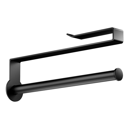 Kitchen paper towel rack, punch-free cabinet paper hanger, plastic wrap bag storage wipe arrangement, wall-mounted roll paper