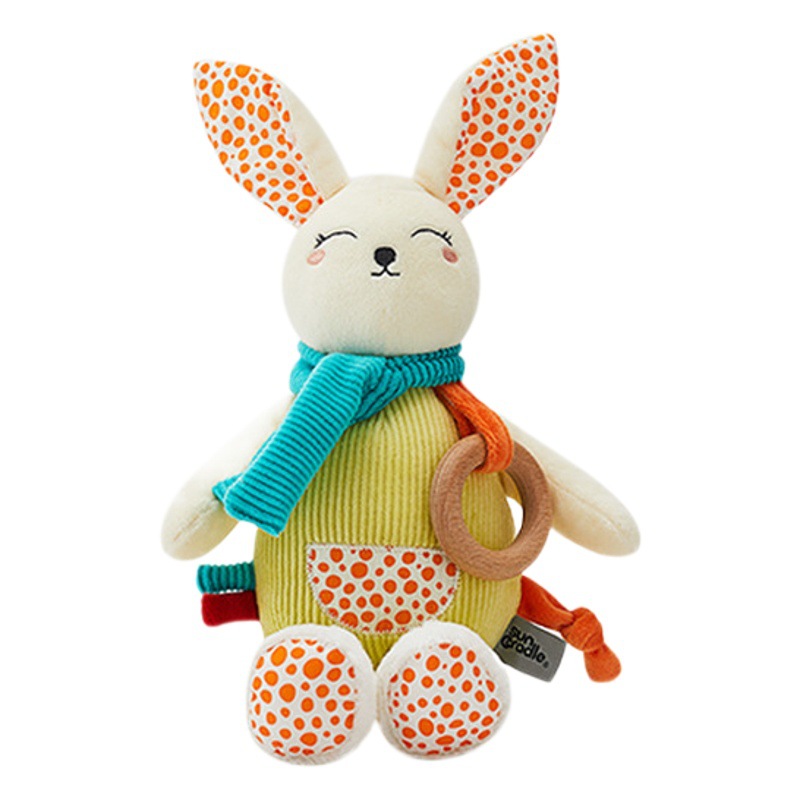 Rabbit plush toy doll baby comfort toy can be imported multi-functional design a generation of hair