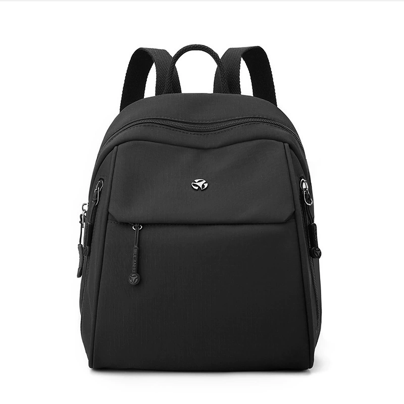 Backpack, nylon water‑repellent, capacious leisure daypack, multiple colors