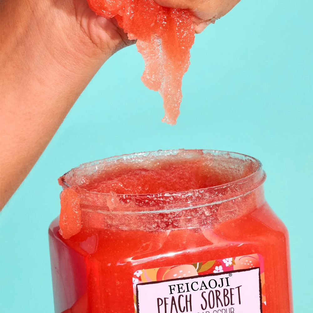 Exfoliante de sal de azúcar exfoliante de azúcar, fragancia hidratante y suave, suaviza la piel de pollo cachonda, sal de baño suave y no irritante