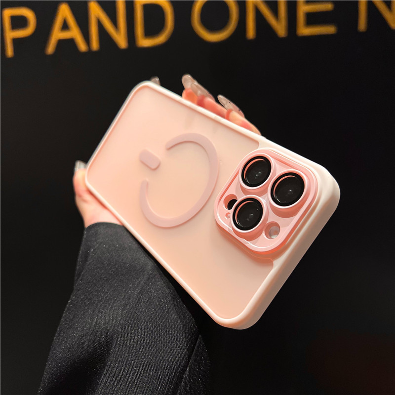 Aplicable a Apple 17Promax Skin Magnetic 15, caso de teléfono móvil, iPhone 16Pro, cubierta de protección abrasiva, agujero fino de 14p image 9