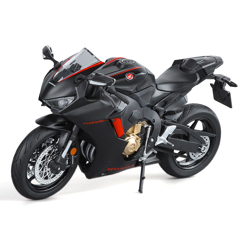 Auténtico 1: 9 Honda CBR1000 doble modelo de aleación R simulación de decoración de oficina de motocicleta transfronteriza