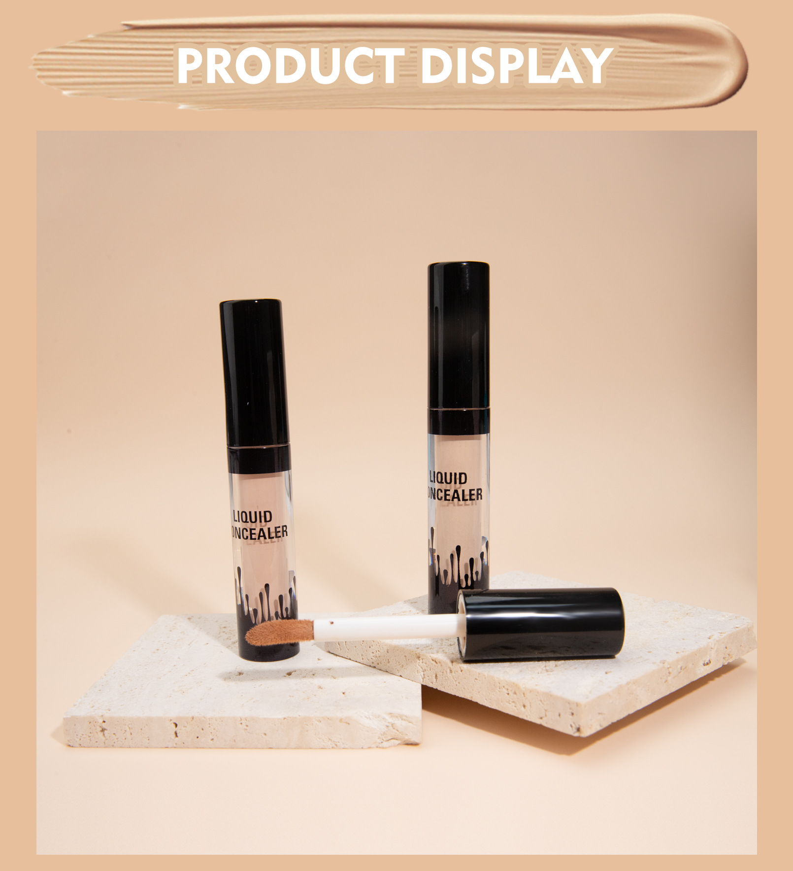 Hellokiss Cross-border Natural Blemish and Acne Mark Concealer is waterproof, sweat-resistant, light and snug, and suitable for tattoo concealer undefined