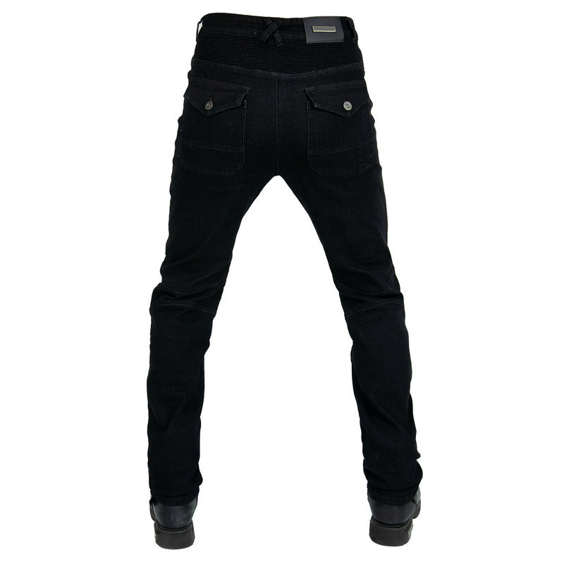 VOLERO motocicleta jeans hombres retro casual negro motocicleta anti-caída pantalones fuera de la carretera de cercanías casual ciclismo Pantalones