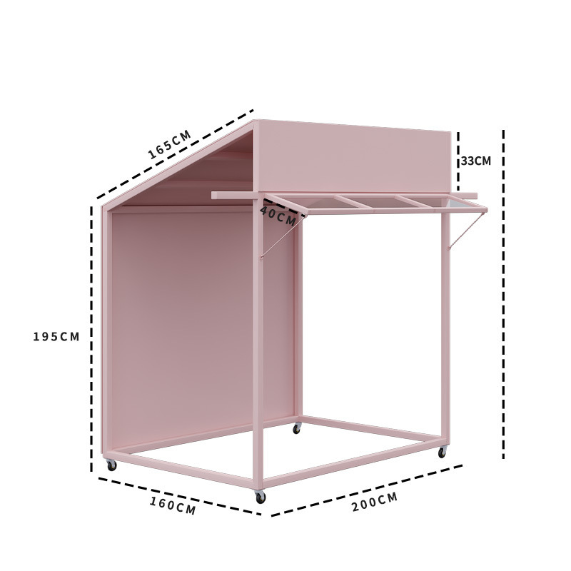 핑크: 길이 200-일반 스타일