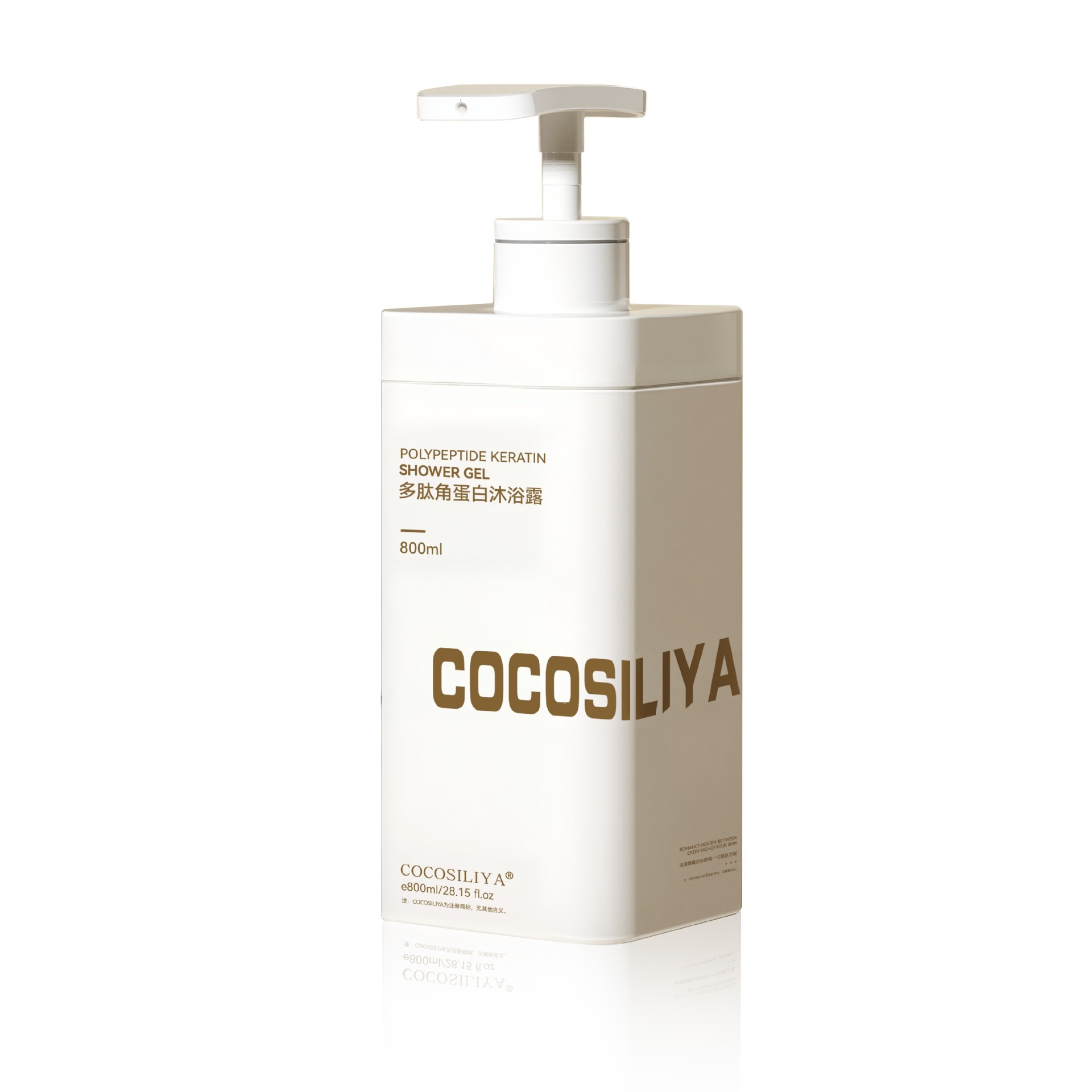 Champa de polipeptídeo queratina anti-caspa control de aceite fluido suave acondicionador de cabello perfumado gel de baño para el cabello