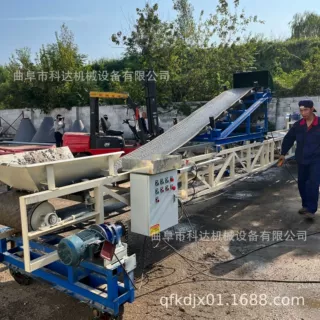 沥青布料浇筑用皮带输送机 可升降式装车用混凝土皮带输送机