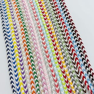8mm�pɫ�p���K�ӱ�ƽ�ֹ�diy�������K��ɫ�����������b��K
