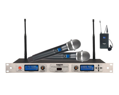SHUPU舒普UCS823 UHF红外线对频无线麦克风话筒