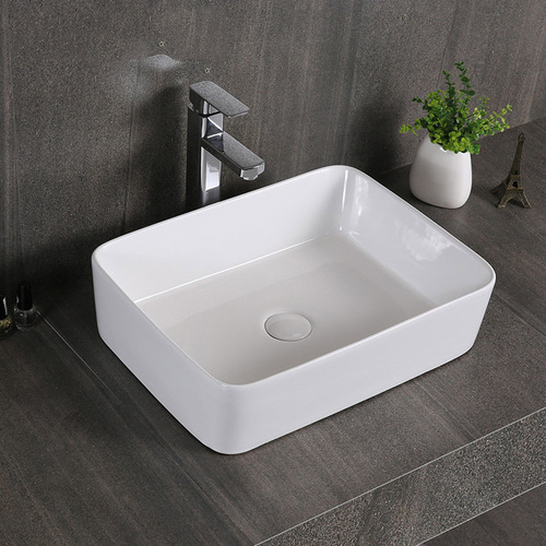 Mini washbasin ceramic sink bathroom sink small washbasin for balcony
